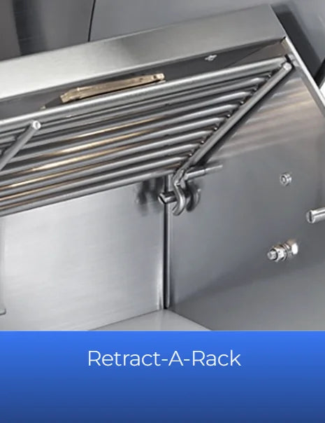 Broilmaster G-Series 34" Elite Edition Built-In Gas Grill featuring three premium Bow Tie burners delivering 54,000 BTUs across 806 sq. in. cooking surface area, complete with infrared rotisserie burner and multi-level stainless steel grids for precise heat control.