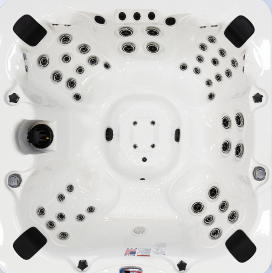 American Spas 6-Person Bench with 56 Jets