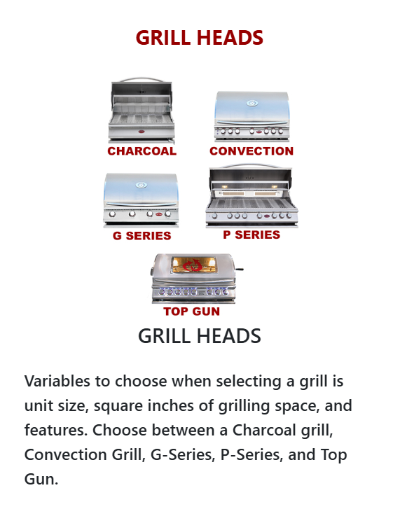 Cal Flame Platinum Series "Laguna" BBQ Island