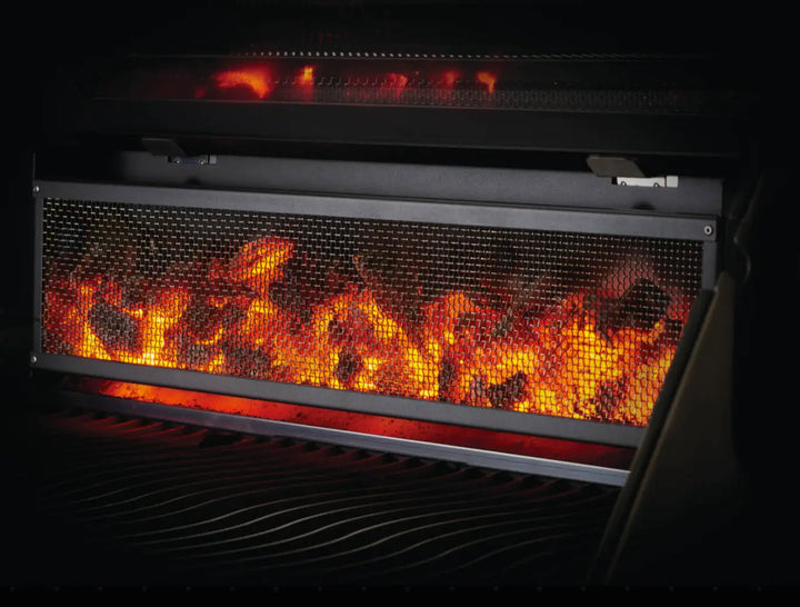 Napoleon Professional 605 Charcoal Cart features stainless steel construction, 605 sq.in. main cooking space, and adjustable charcoal bed for precise heat control.