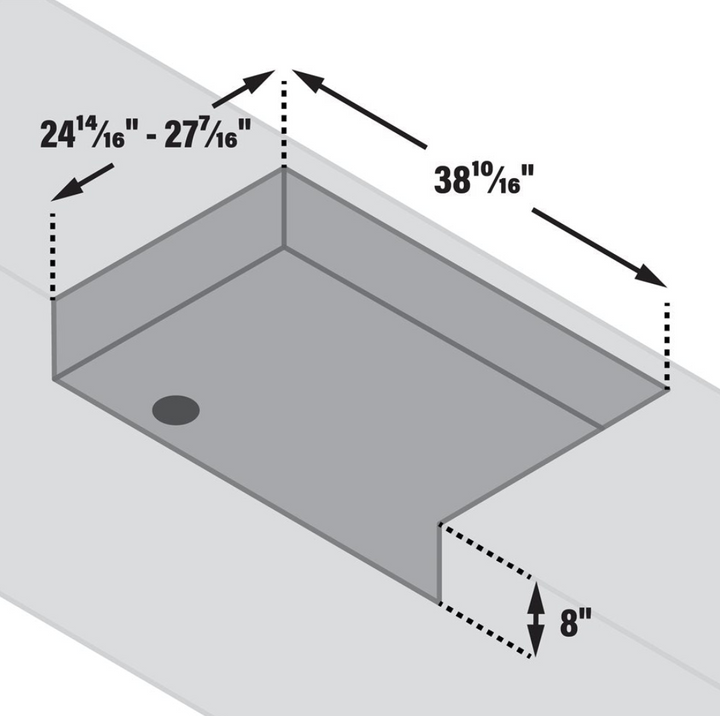 Blackstone 28” Deep Drop-In Griddle with Hood and Insulated Jacket