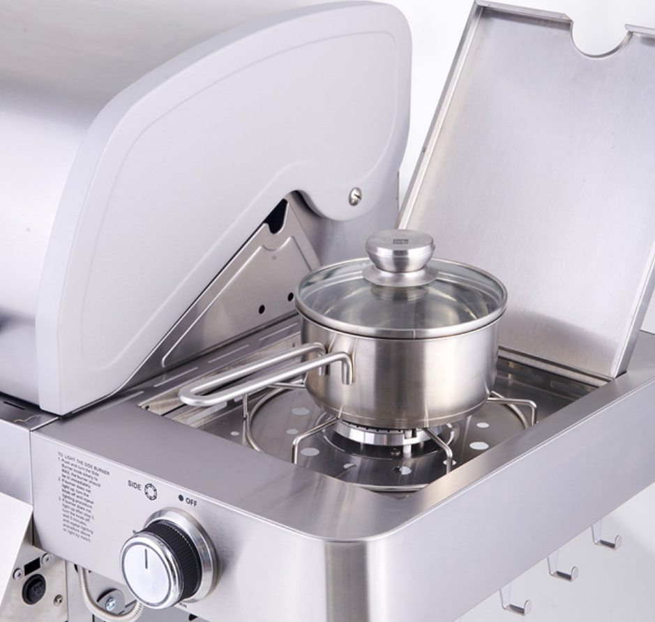 Monument Grills "77352" Stainless Steel Gas Grill with Free Rotisserie Kit - Classic Series