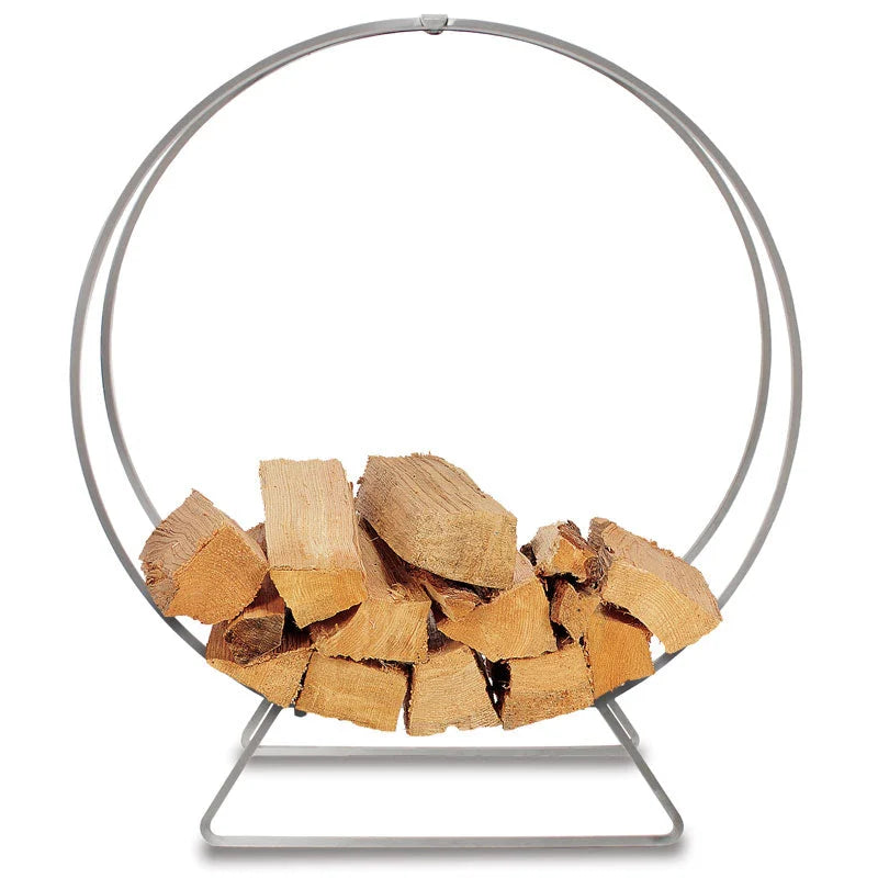 Pilgrim Stainless Steel Log Hoops - 24"-48" diameter hoops made from solid 1/2" 304 stainless steel bar stock, fully welded for strength and stability.