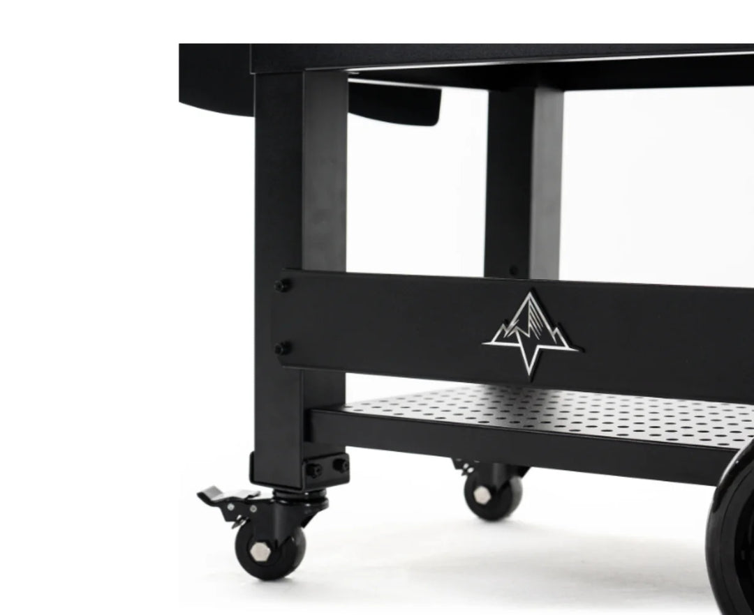 Ledge PRIME 2.0 WiFi Smart Pellet Grill - A mid-sized pellet grill with 12-volt direct power, WiFi smart control, and RACKT technology for versatile cooking and heat circulation.