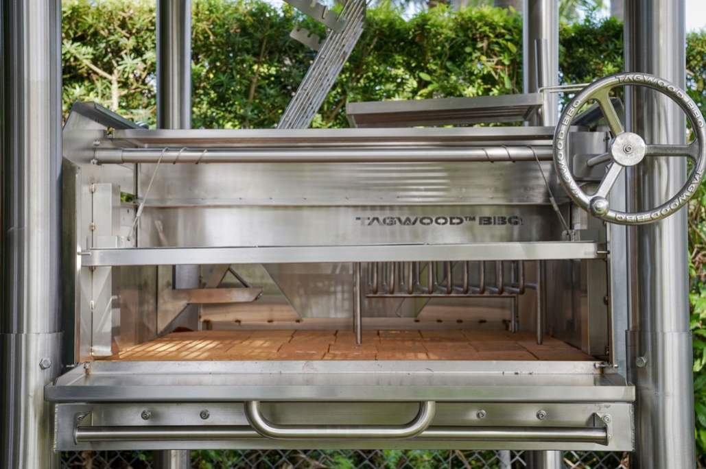 Tagwood "The Beast On Steroids" Santa Maria Style Grill – 304 Stainless Steel