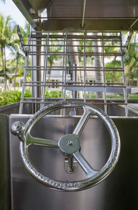 Tagwood "The Beast On Steroids" Santa Maria Style Grill – 304 Stainless Steel