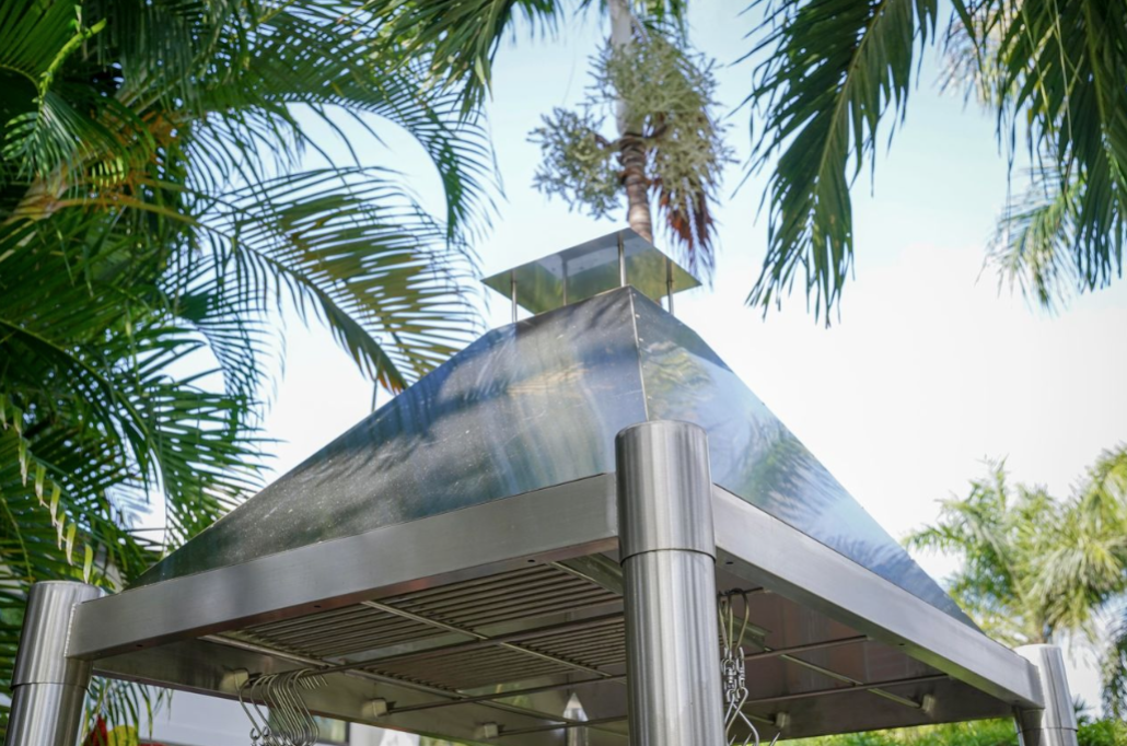 Tagwood "The Beast On Steroids" Santa Maria Style Grill – 304 Stainless Steel