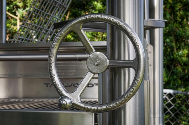 Tagwood "The Beast On Steroids" Santa Maria Style Grill – 304 Stainless Steel
