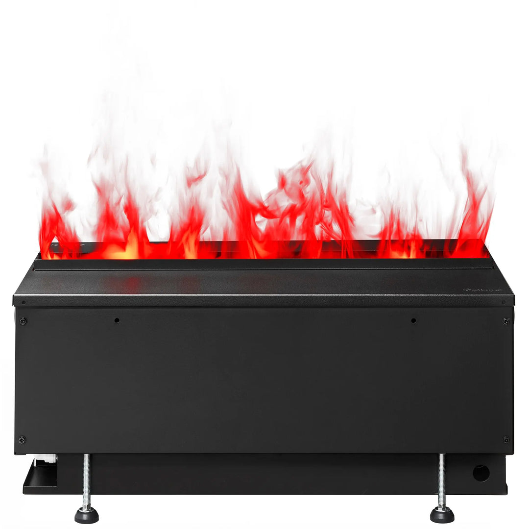 Dimplex Optimyst RGB Cassette 20" - Water Vapor Fireplace featuring patented water vapor technology, ultra-realistic flames in 5 customizable colors, and Bluetooth connectivity for seamless control.
