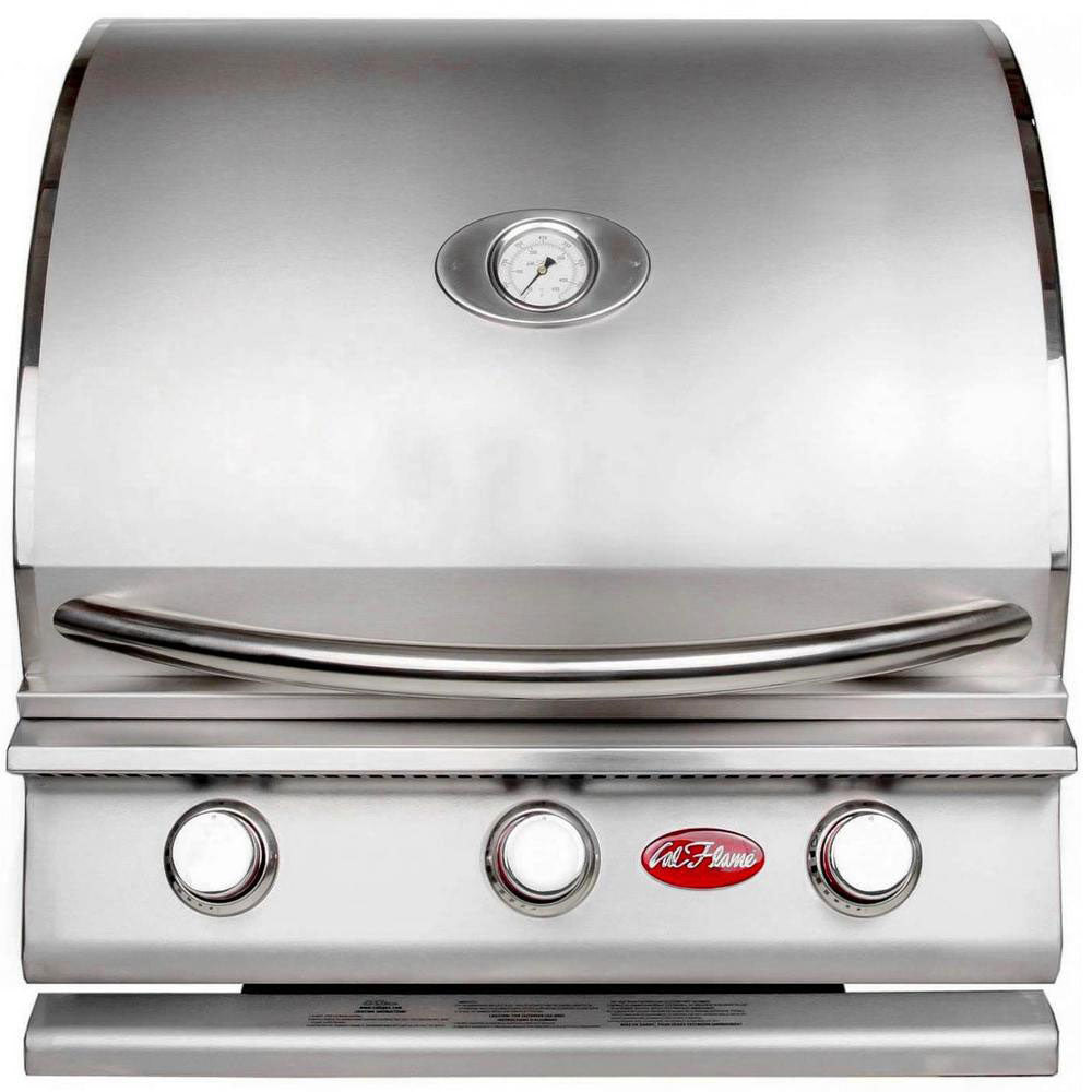 Cal Flame G Series 25-Inch 3-Burner Built-In Propane Gas Grill