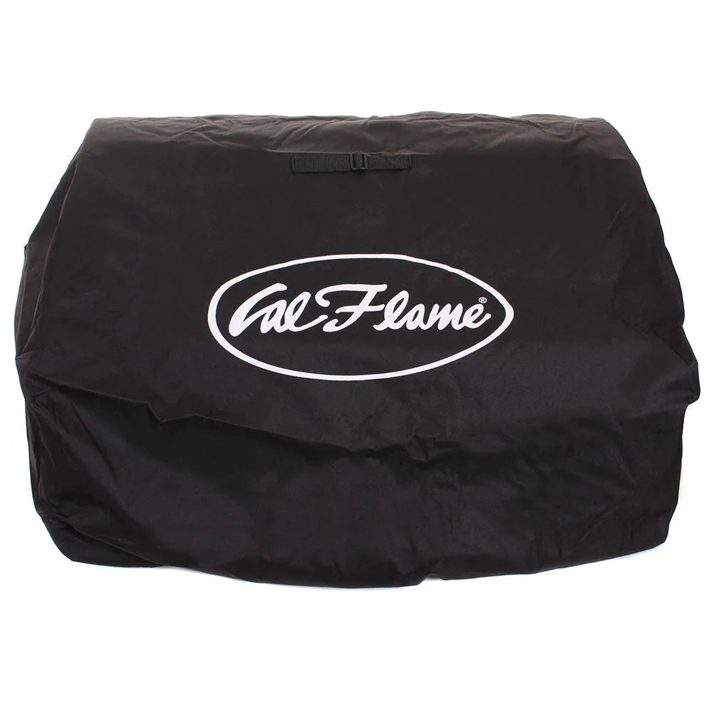 Cal Flame Universal Grill Cover protects Cal Flame grills from rain, dust, and sun damage, built with durable weather-resistant material for long-lasting use.