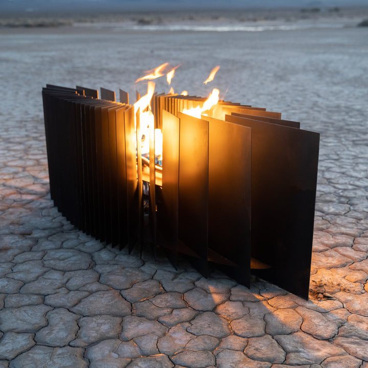 The "Mobius" Fire Sculpture - The Outdoor Plus