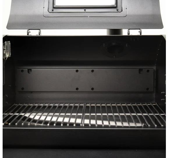 GMG RACKT Backboard - LEDGE: Heavy-duty steel base for customizable internal racking system in GMG Ledge Prime 2.0 pellet grills.