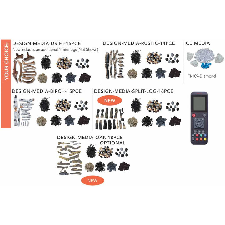 Amantii Symmetry Bespoke Xtra Tall Smart Electric Fireplace