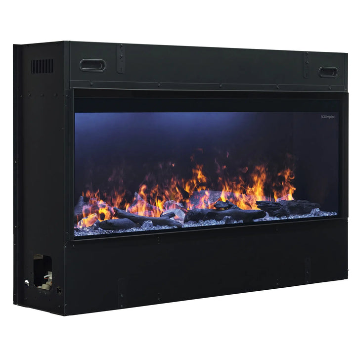 Dimplex Optimyst Linear Vapor Fireplace 46"-86" - Patented vapor flame technology creates realistic flames in a sleek, zero-clearance design with plug-in and hardwired capabilities.