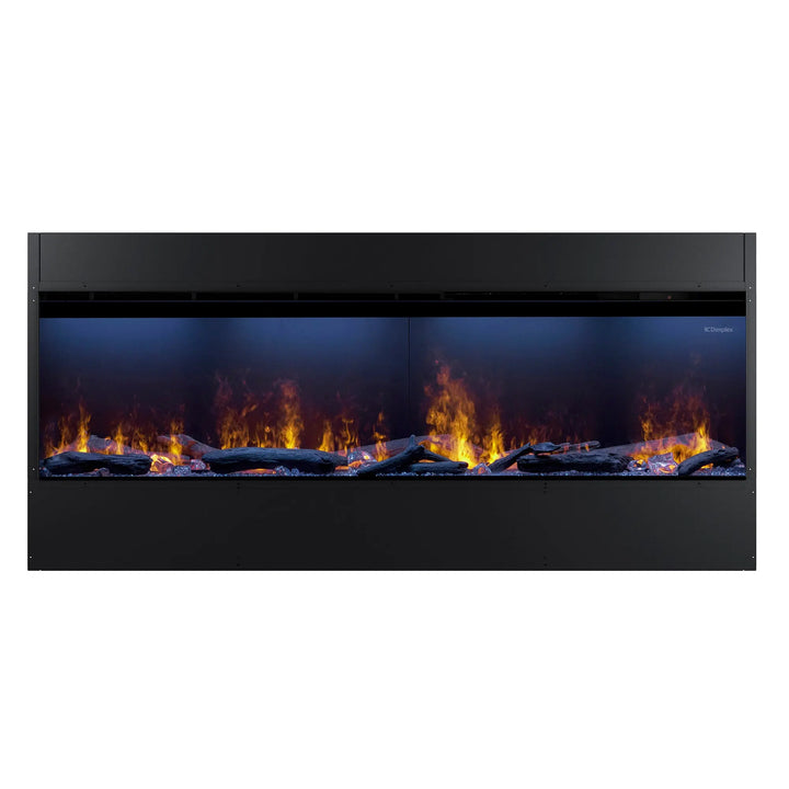Dimplex Optimyst Linear Vapor Fireplace (46"-86") - Realistic vapor flame technology with multicolor effects, adjustable sounds, and smart controls in three elegant sizes for modern ambiance and warmth.