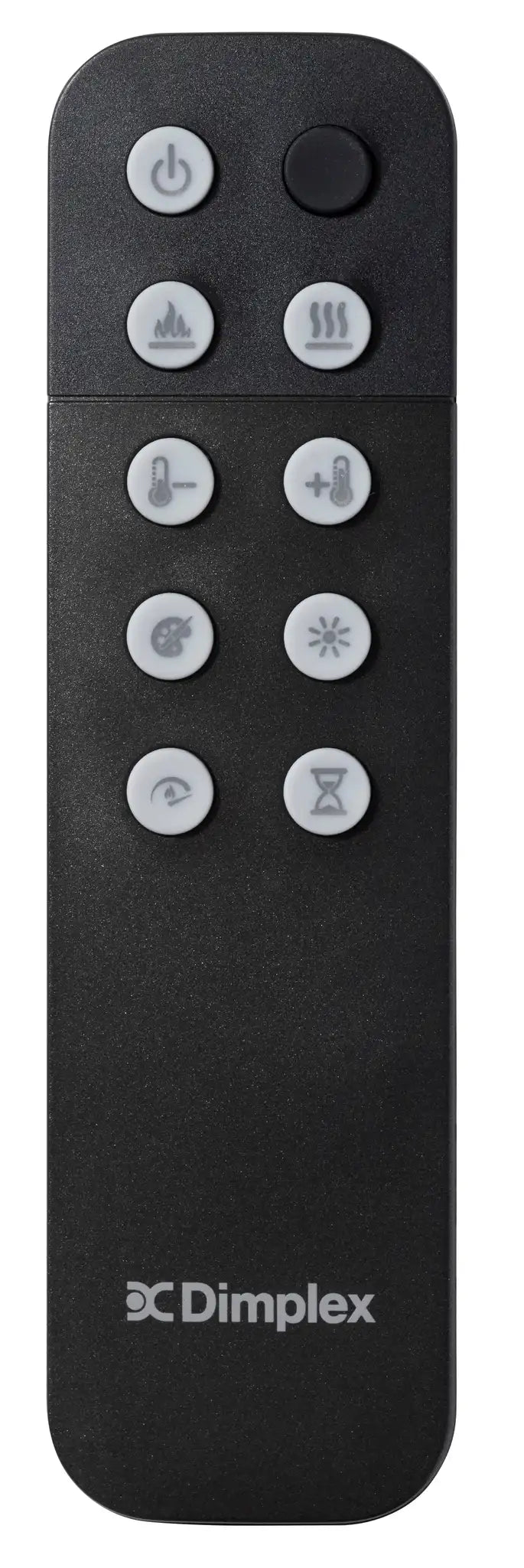 Dimplex Vital Spark 26" Built-in Electric Firebox features realistic molded logs, 13 flame colors, and adjustable brightness levels for a warm, natural ambiance.