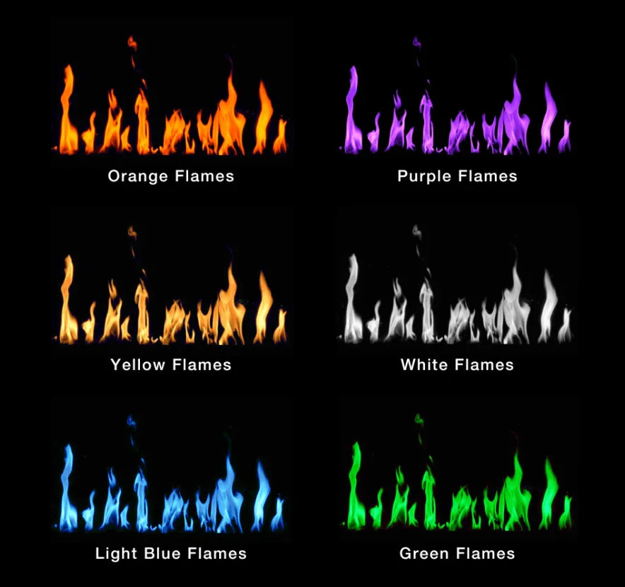 Chimenea eléctrica inteligente Orion Multi de Modern Flames, empotrada o de pared, de 52-120 pulgadas, con efecto de llama real