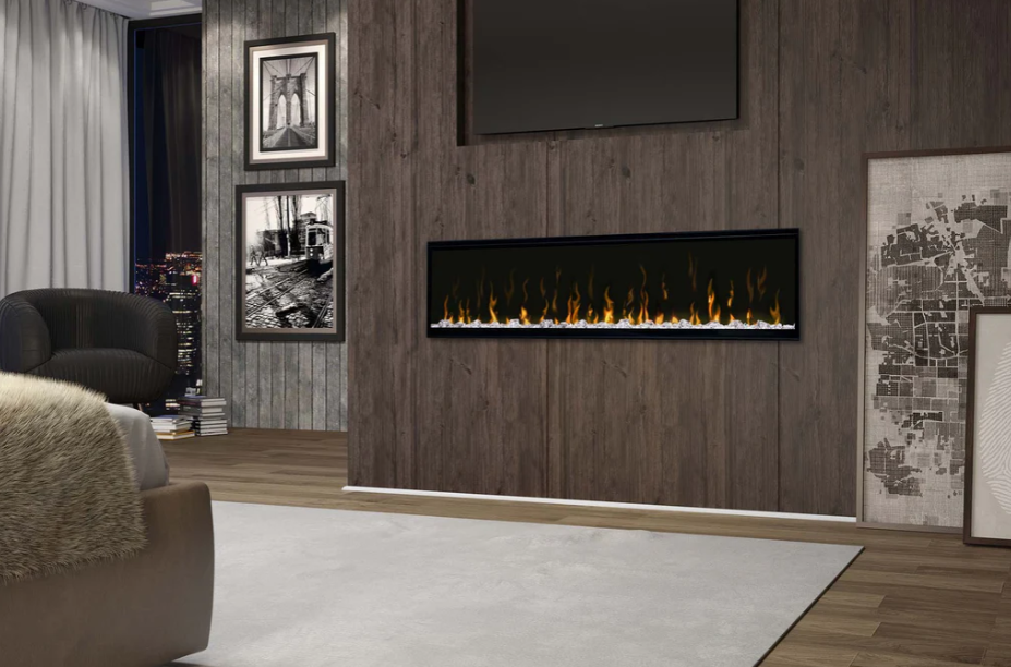 Dimplex IgniteXL Linear Recessed | Built-in Electric Fireplace 50-100"