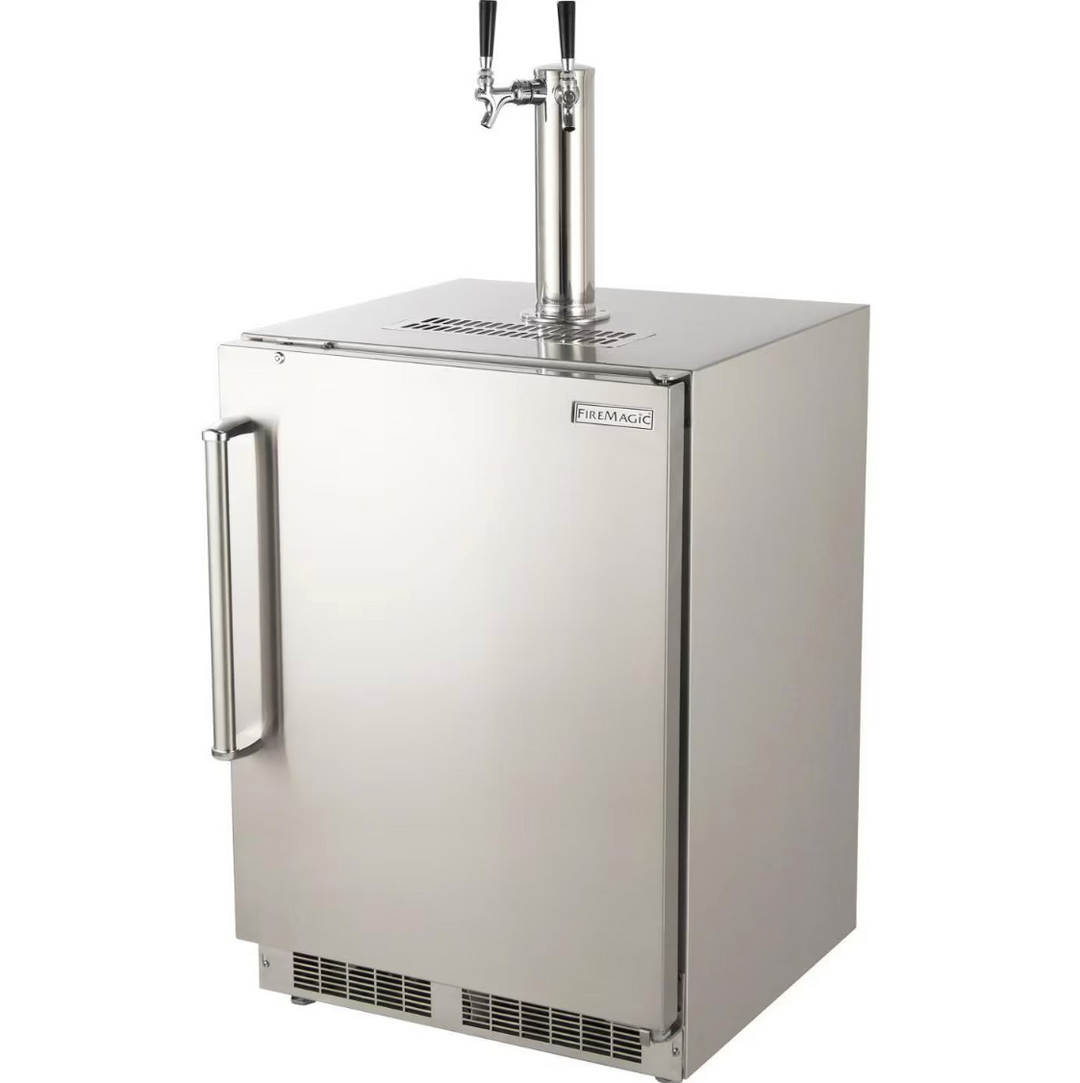 Fire Magic 24" Outdoor Dual Tap Kegerator