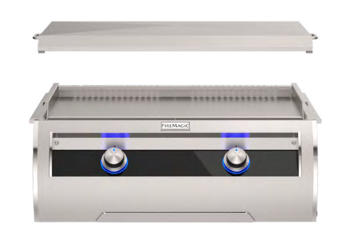 Fire Magic Echelon E660i Griddle - Diamond Black Glass Built-In