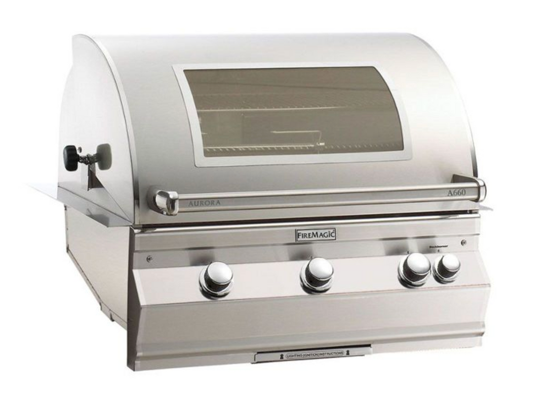 Fire Magic 30" Aurora A660i Analog Built-In Gas Grill