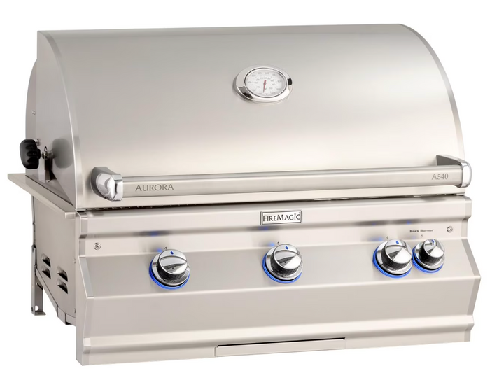 Fire Magic Aurora A540i 30" Built-In Grill with Analog Thermometer