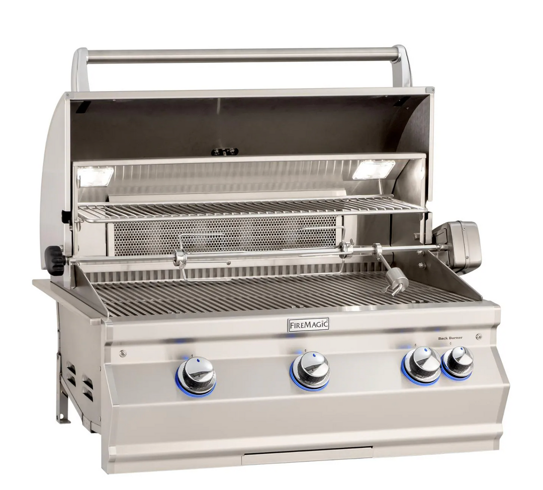 Fire Magic Aurora A540i 30" Built-In Grill with Analog Thermometer