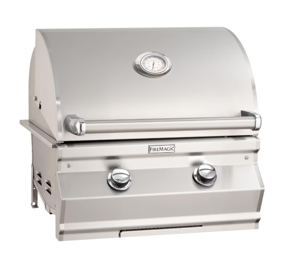 Fire Magic 24" Choice C430s Post Mount Analog and 1 Hour Timer on Post