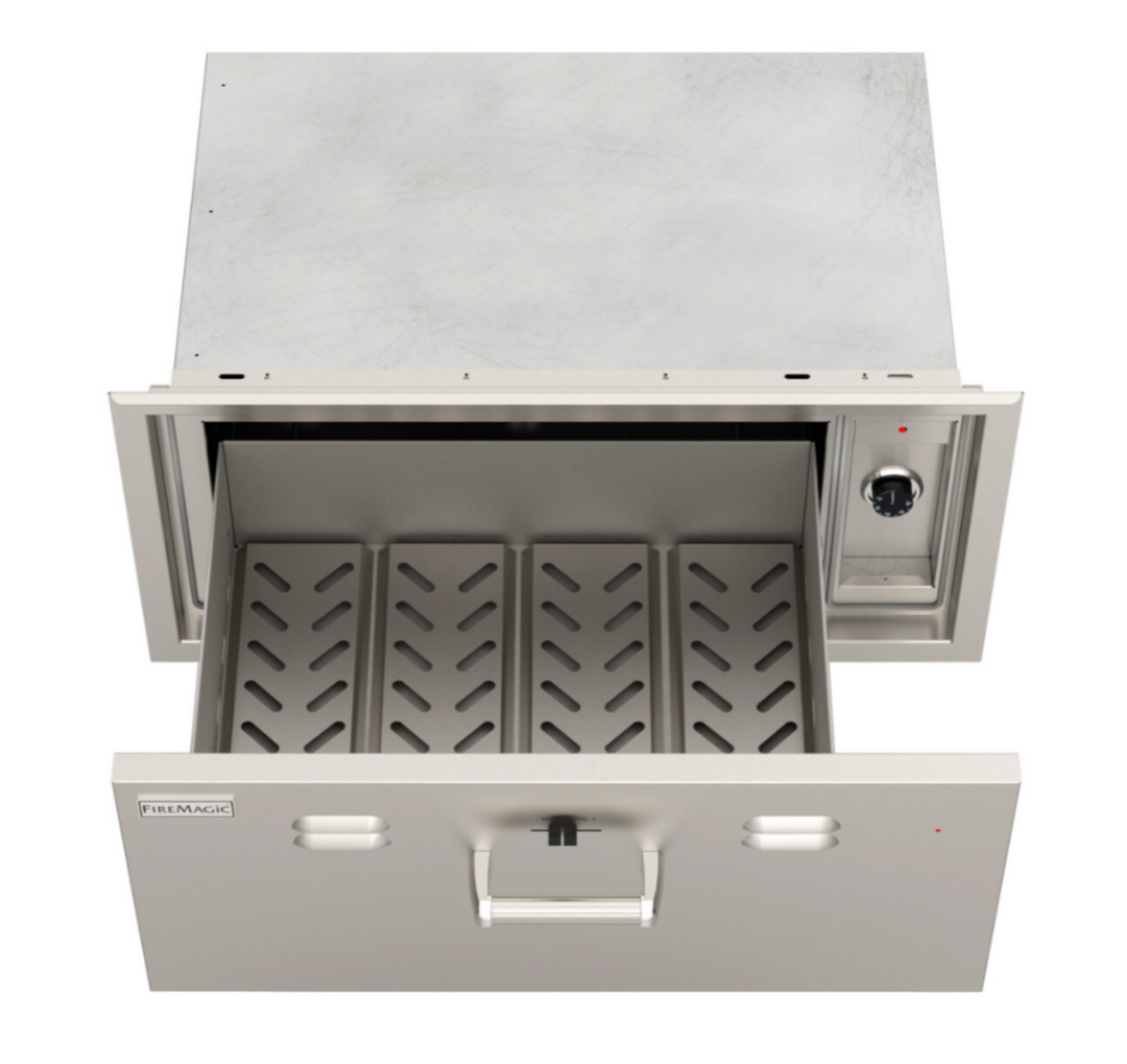 Fire Magic Flush-Mounted Electric Warming Drawer