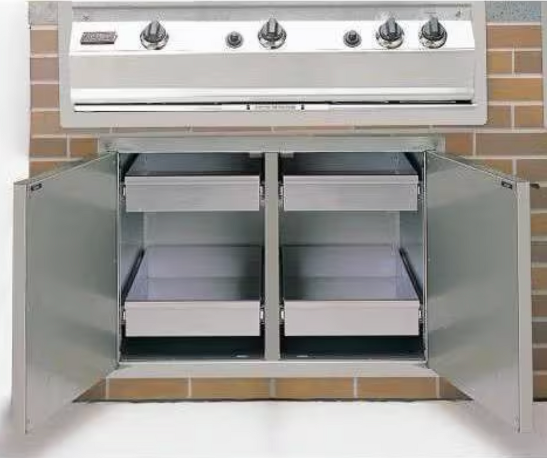 Fire Magic Select Double Doors with Dual Drawers
