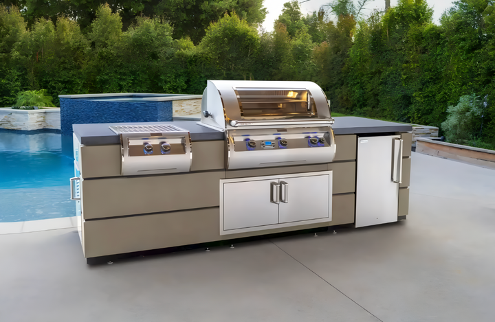 Fire Magic Complete 115" BBQ Island (Aurora Series)