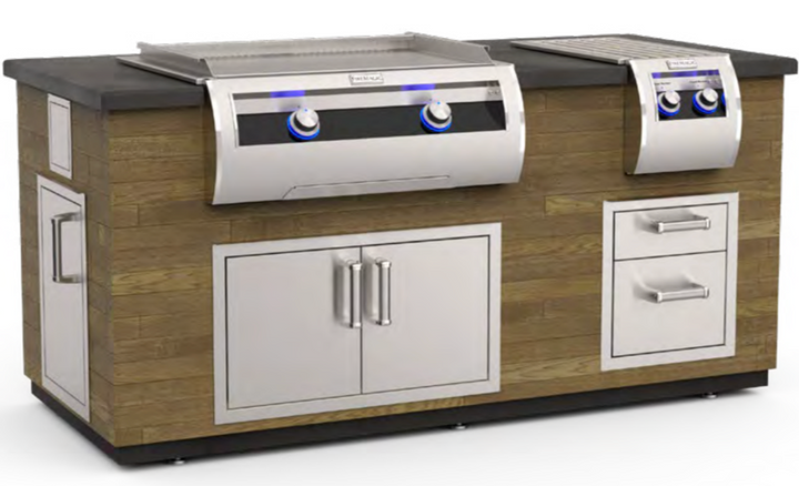 Fire Magic Complete 77" Griddle Island (Echelon Series)