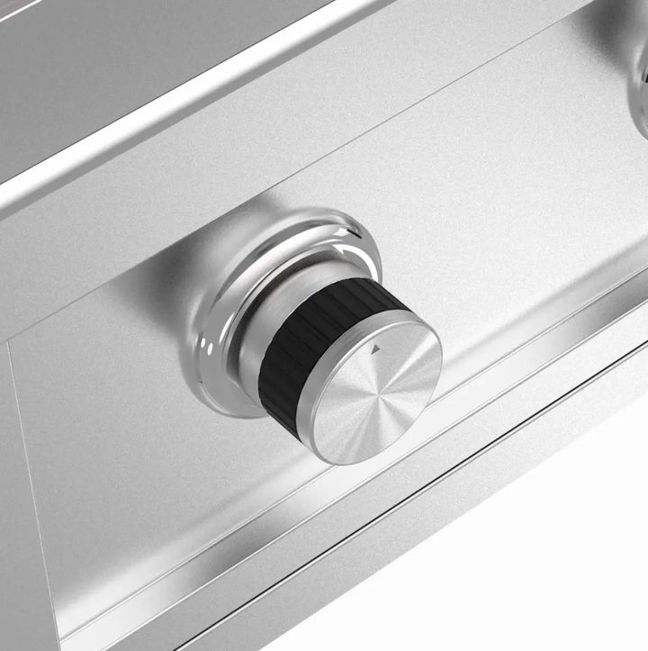 The Videl USA 36\" Gran Fuego premium grill features cast stainless steel Onyx Pro burners, HeatWave Chamber for optimized heat distribution, and CoolTouch knobs with ergonomic CoolGrip handle.