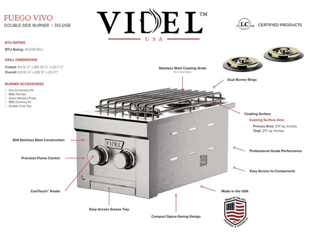 Videl USA Grill Signature Collection 4