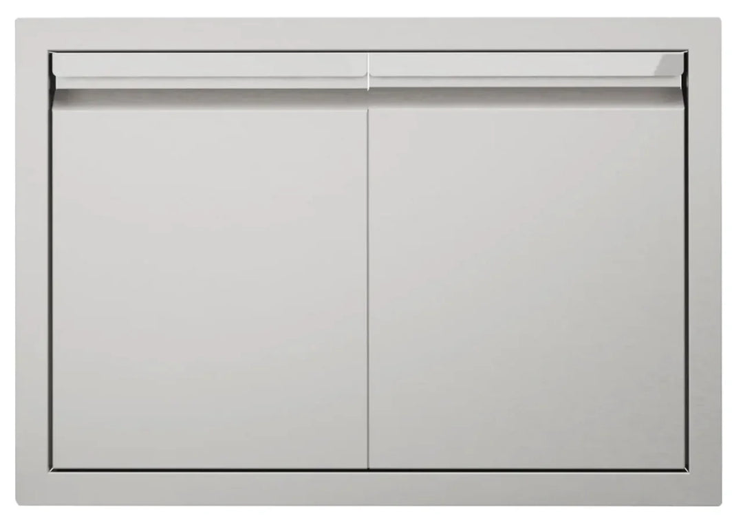 Videl USA 30'' Double Access Door featuring dual stainless steel doors for wide entry space, durable weather-resistant construction, and sleek modern finish.