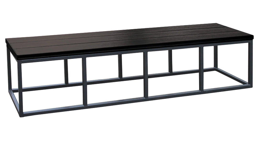 Cal Metro Spa Surround Bench - 36" or 77" - modular bench for flexible seating arrangements near American Spas, coordinating with Cal Metro Surround pieces.