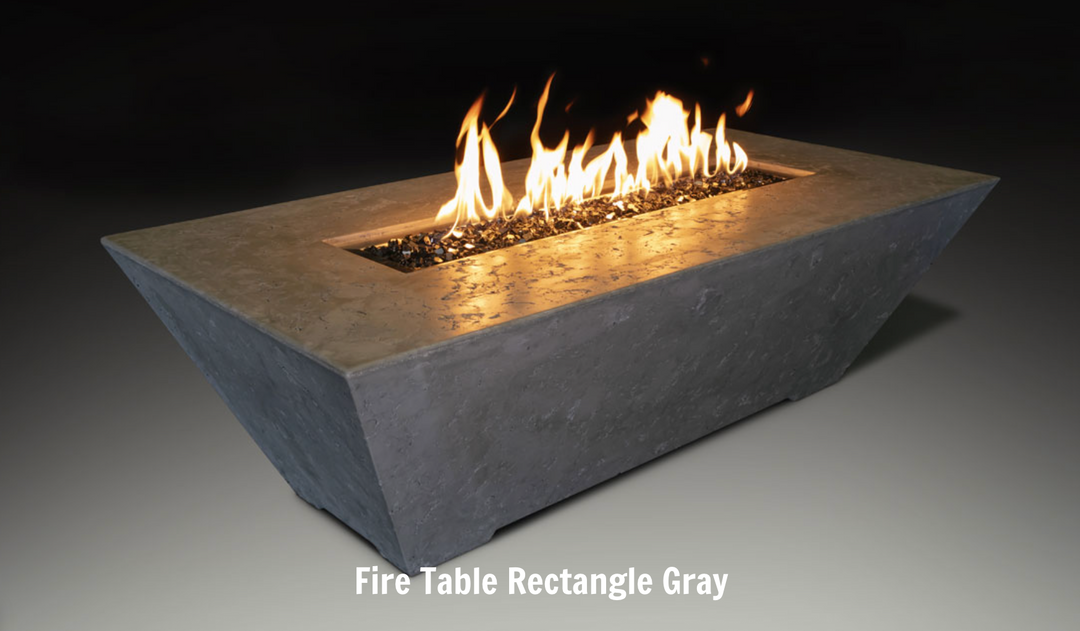 Grand Canyon  – Olympus Rectangular Fire Table 18" high