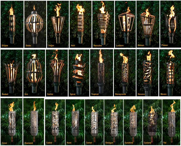 "Honeycomb" Fire Torch - The Outdoor Plus