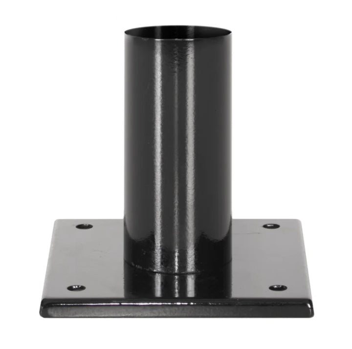 Top Torch Column Mount - The Outdoor Plus: Premium steel column mount for outdoor pillars, featuring a grand illuminated pathway design with 8x8 inch dimensions and powder coat finish.