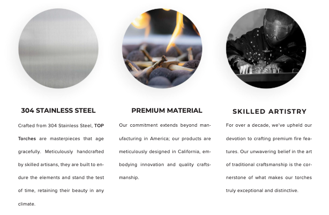 "Honeycomb" Fire Torch - The Outdoor Plus