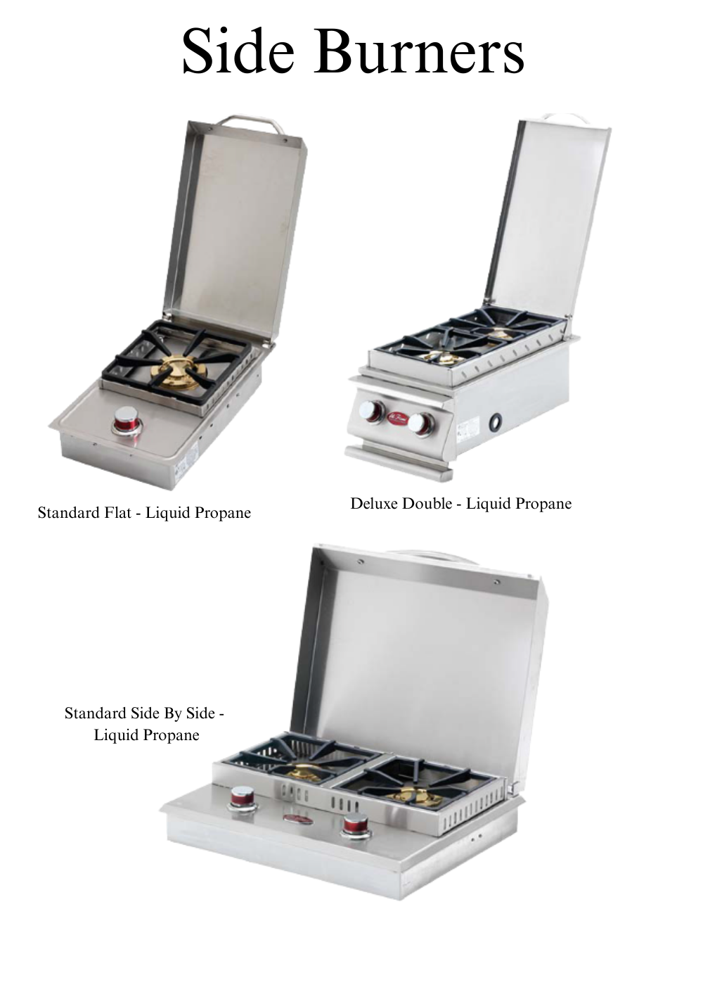 Cal Flame Platinum Series "Carmel" BBQ Island (Right/Left)