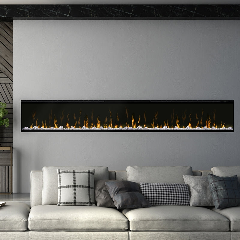 Dimplex IgniteXL Linear Recessed | Built-in Electric Fireplace 50-100"