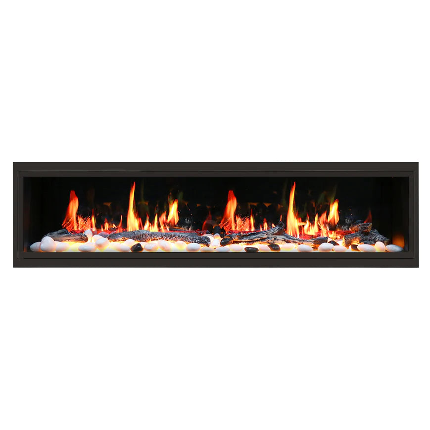 Litedeer Latitude 45-75" Ultra Linear Electric Fireplace with Smart App