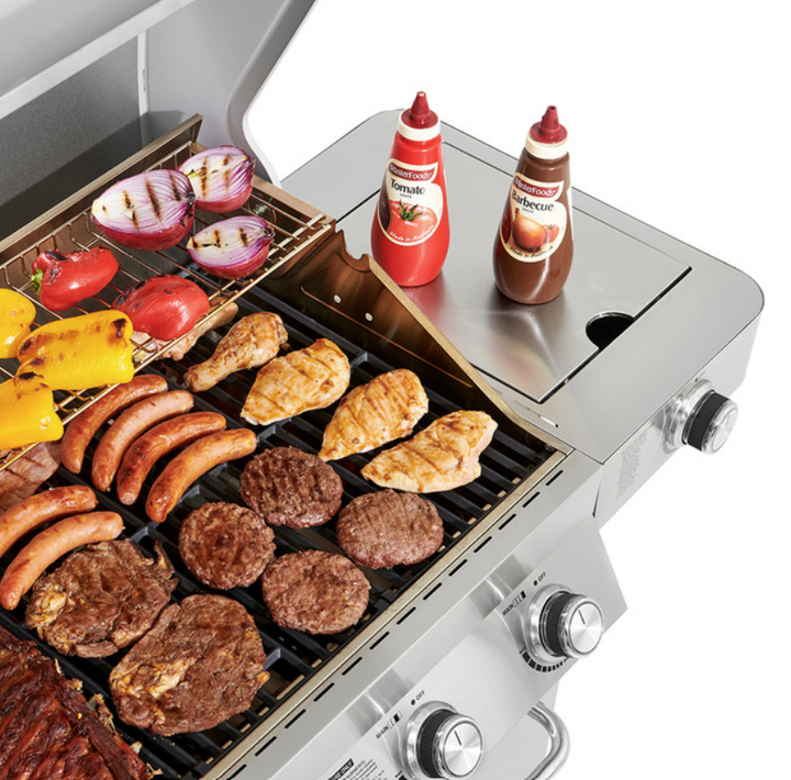 Monument Grills "24367" 4-Burner Stainless Steel Gas Grill - Classic Series
