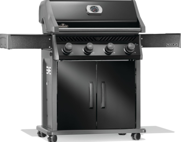 Napoleon Rogue® 525 – Premium 4-Burner Gas Grill in Sleek Black