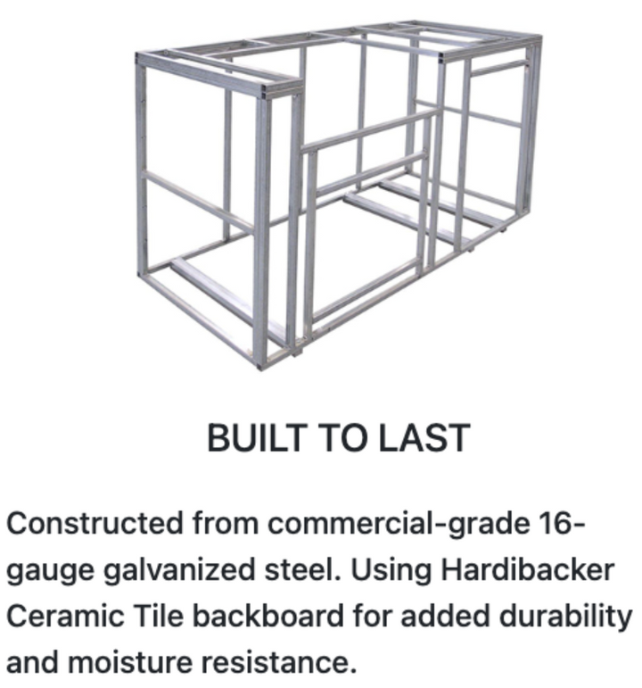 Cal Flame "Atlantic" BBQ Island