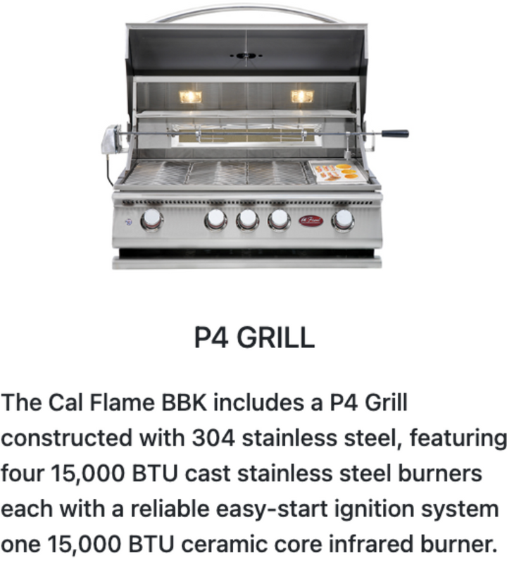 Cal Flame "Kauai" BBQ Island