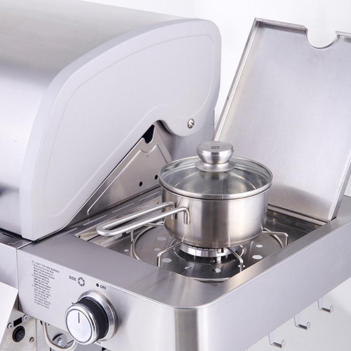 Monument Grills "24367" 4-Burner Stainless Steel Gas Grill - Classic Series