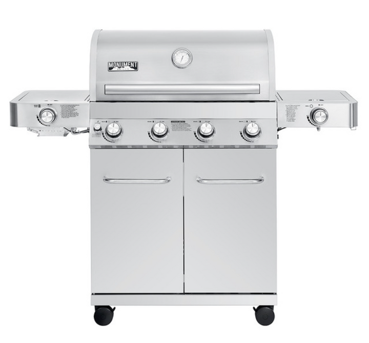 Monument Grills "24367" 4-Burner Stainless Steel Gas Grill - Classic Series